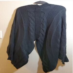 Military Hippie‎ Cardigan Cable Knit Sweater